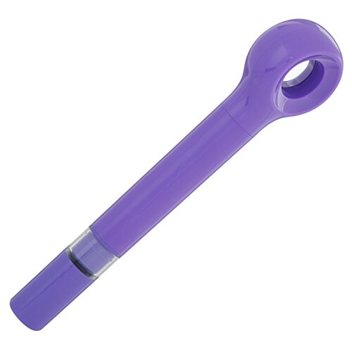 Additional Image 1 - a purple object with a round hole
