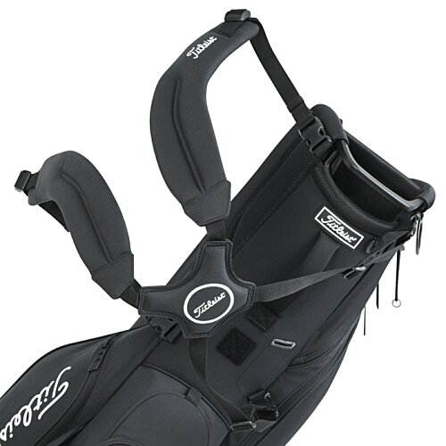 Additional Image 7 - a black golf bag with handles