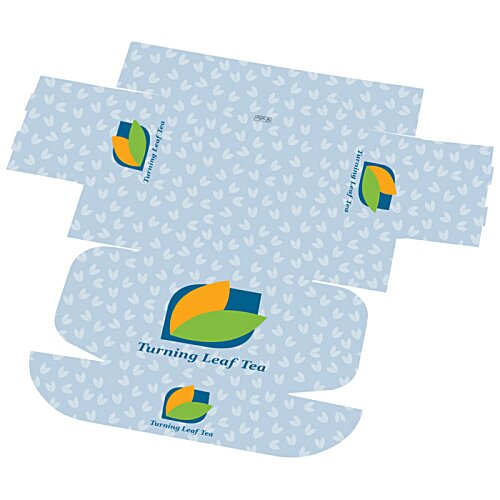Additional Image 2 - a blue square with green and yellow designs