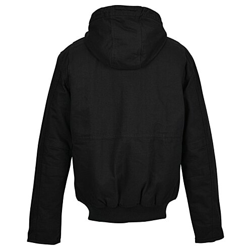 Additional Image 2 - a black jacket with a hood