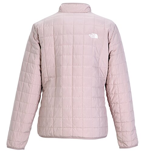 Additional Image 1 - a pink jacket with a white logo