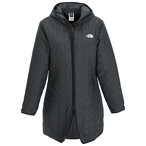 Additional Image 3 - a black jacket with a white logo