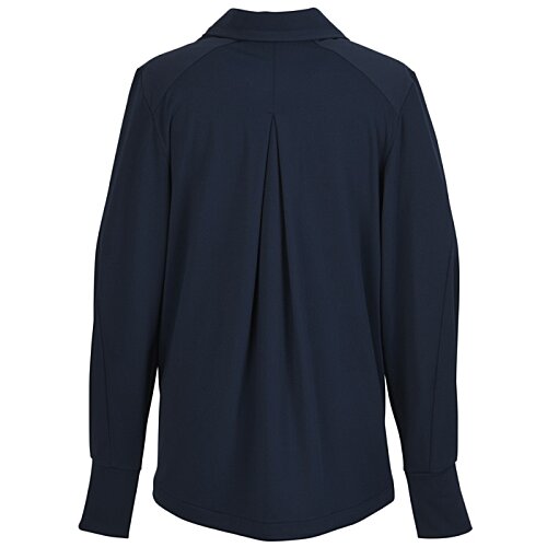 Additional Image 1 - a black shirt with long sleeves