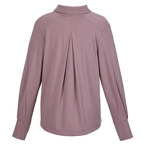 Additional Image 2 - a long sleeved pink shirt