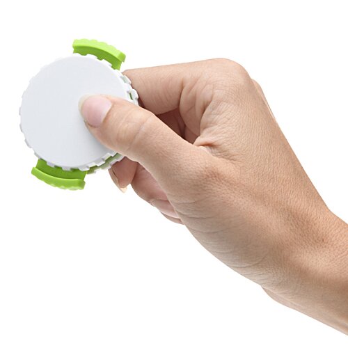 Additional Image 2 - a hand holding a white and green object