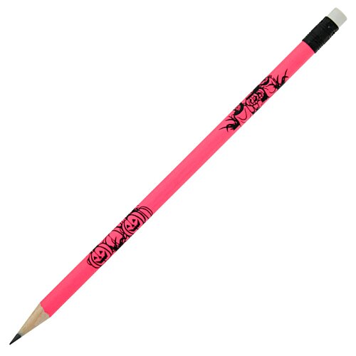 Additional Image 1 - a pink pencil with black writing on it