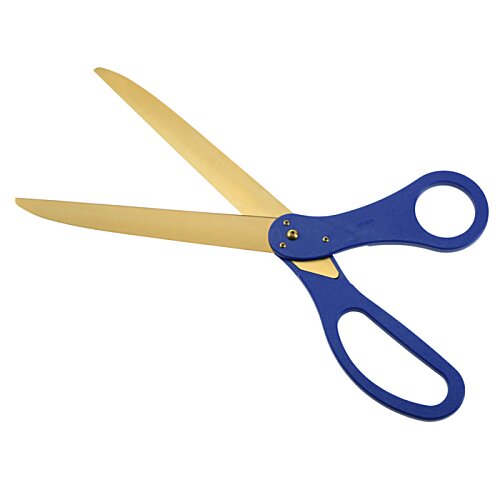 Additional Image 3 - a pair of scissors with blue handles