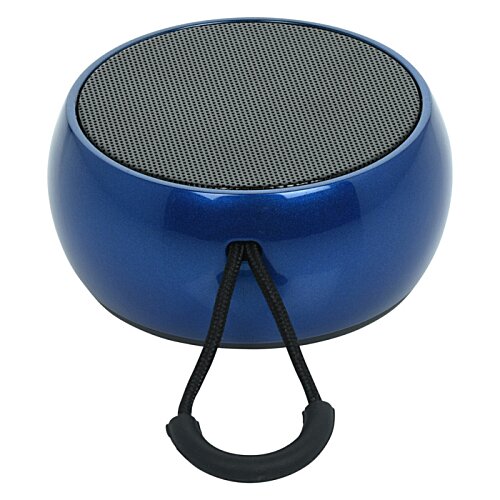 Additional Image 1 - a blue and black round object with a black handle