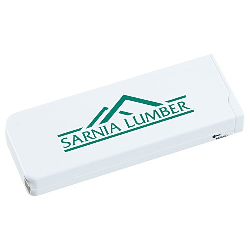Additional Image 1 - a white eraser with green writing