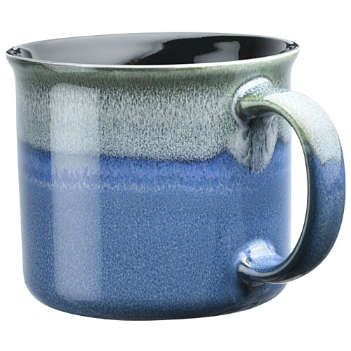 Additional Image 1 - a blue and grey mug