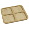 Additional Thumbnail Image 2 - a square wooden tray with four squares