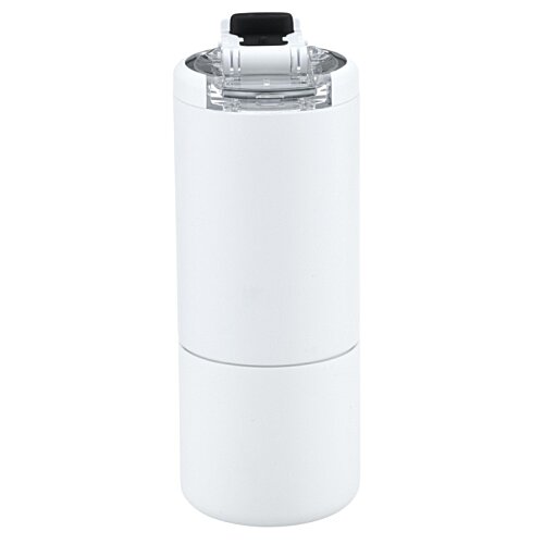 Additional Image 1 - a white cylindrical object with a black lid