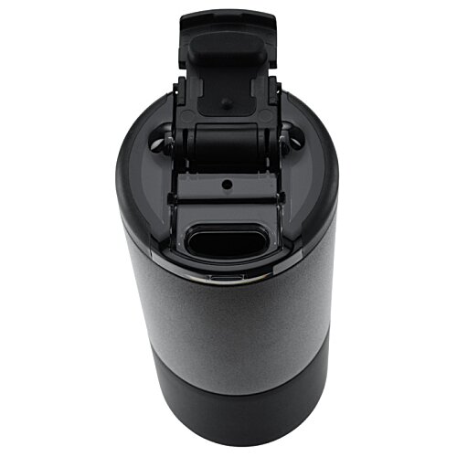 Additional Image 8 - a black bottle with a black lid