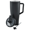 Additional Thumbnail Image 3 - a black coffee mug with a handle