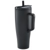 Additional Thumbnail Image 2 - a black mug with a straw