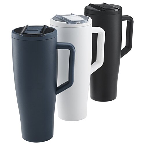 Additional Image 4 - a group of black and white cups