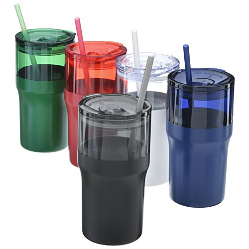 Additional Image 4 - a group of cups with straws