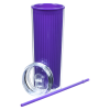 Additional Thumbnail Image 3 - a purple cup and a straw