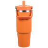 Additional Thumbnail Image 1 - an orange water bottle with a straw