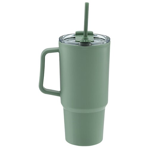 Additional Image 1 - a green cup with a straw