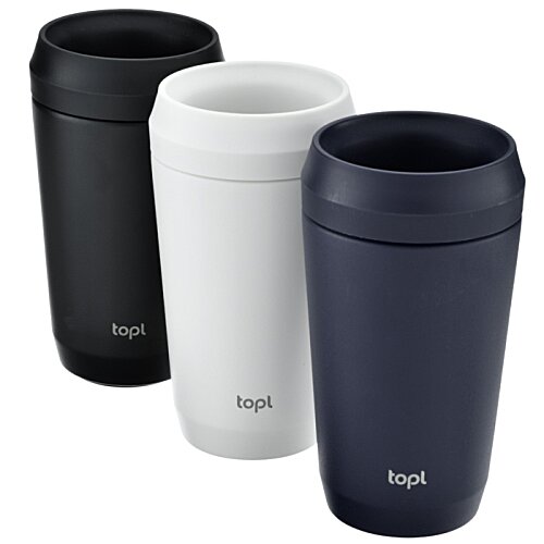 Additional Image 4 - a group of black and white cups