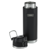Additional Thumbnail Image 4 - a black and silver thermos