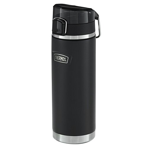 Additional Image 2 - a black and clear plastic bottle