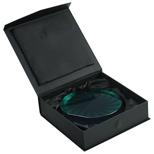 Additional Image 1 - a black case with a green lens in it
