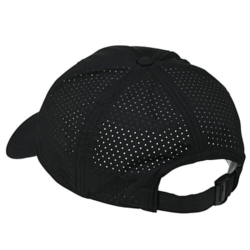 Additional Image 1 - a black hat with a hole in the middle