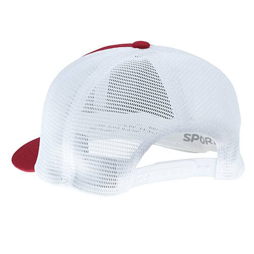 Additional Image 1 - a white and red hat