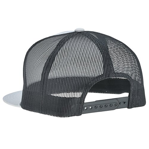 Additional Image 1 - a black mesh cap on a white background