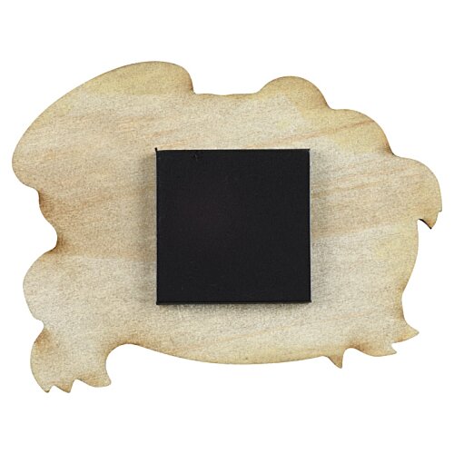 Additional Image 1 - a black square on a wood surface