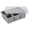 Additional Thumbnail Image 4 - a grey plastic container with a clear lid