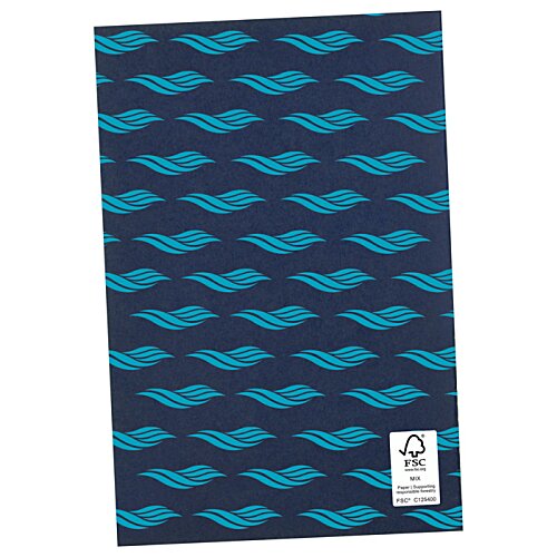 Additional Image 2 - a blue and black pattern