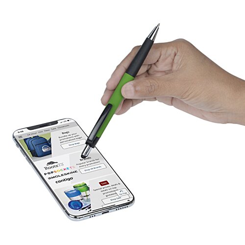 Additional Image 4 - a hand holding a pen over a cell phone