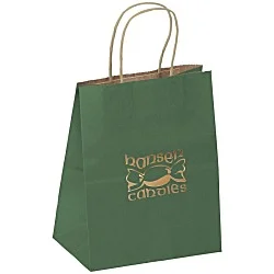 Matte Shopping Bag - 9-3/4" x 7-3/4"