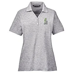 Peruvian Pima Cotton Y-Collar Polo - Ladies'