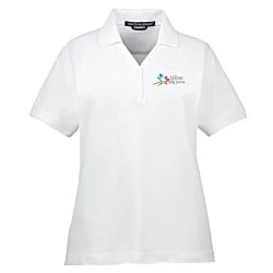 Peruvian Pima Cotton Y-Collar Polo - Ladies'