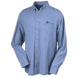 Cotton Denim Shirt - Men's