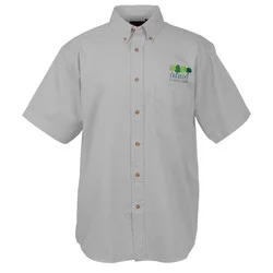 Blue Generation Fine SS Twill Shirt - Men's