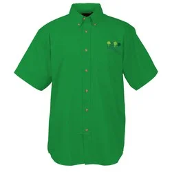 Blue Generation Fine SS Twill Shirt - Men's