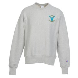 Champion Reverse Weave 12 oz. Crew Sweatshirt - Embroidered