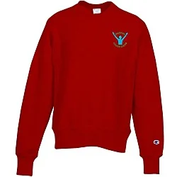 Champion Reverse Weave 12 oz. Crew Sweatshirt - Embroidered