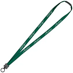 Lanyard with Neck Clasp - 5/8" - 32" - Plastic O-Ring