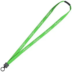 Lanyard with Neck Clasp - 5/8" - 32" - Plastic O-Ring