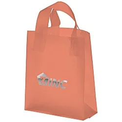 Soft-Loop Frosted Shopper - 10" x 8" - Foil
