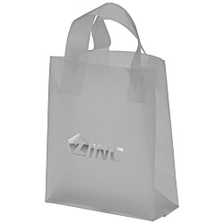 Soft-Loop Frosted Shopper - 10" x 8" - Foil