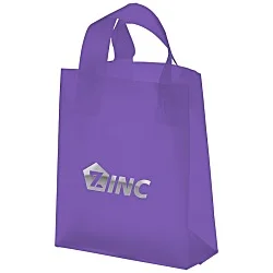Soft-Loop Frosted Shopper - 10" x 8" - Foil