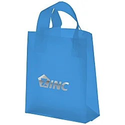 Soft-Loop Frosted Shopper - 10" x 8" - Foil