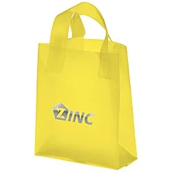 Soft-Loop Frosted Shopper - 10" x 8" - Foil